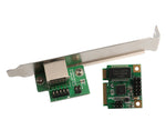 Single Port Gigabit Mini PCIe Network Card