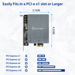 Dual M.2 B-Key PCI-e 3.0 x1 Adapter with Heatsink