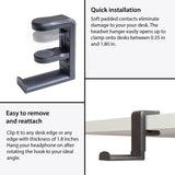 PC Headset Headphone Hanger Mount