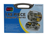 145 Piece Electronic Tool Kit with Wire Cutter