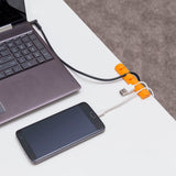 Cable Management Cord Organizer/Channel Desk/Cable Clips/Wire Cord Holder/Cable Tie (Pack of 5) (SY-ACC65095)