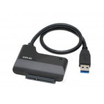 SY-ADA20079 USB 3.0 to SATA III Adapter Cable for 2.5" Hard Drive HDD or SSD, Black