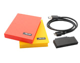USB 3.0 to SATA II HDD Adapter with 2 Storage Case for 2.5-Inch SATA Hard Drive SY-ADA20121