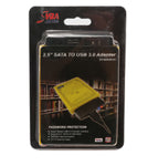 USB 3.0 to SATA II HDD Adapter with 2 Storage Case for 2.5-Inch SATA Hard Drive SY-ADA20121