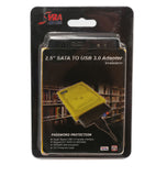 USB 3.0 to SATA II HDD Adapter with 2 Storage Case for 2.5-Inch SATA Hard Drive SY-ADA20121
