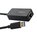 USB 3.0 to RJ45 10/100/1000 Gigabit Ethernet LAN NIC Adapter for Windows, Mac, Linux - SY-ADA24029