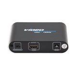 SY-ADA31050 VGA + 3.5mm Audio to HDMI Converter, Black