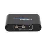 SY-ADA31050 VGA + 3.5mm Audio to HDMI Converter, Black
