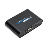 SY-ADA31050 VGA + 3.5mm Audio to HDMI Converter, Black