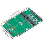 Dual mSATA SSD to SATA III RAID 2.5" Enclosure