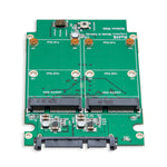 Dual mSATA SSD to SATA III RAID 2.5" Enclosure