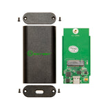Aluminum M.2 NGFF B-Key to USB-C Enclosure
