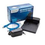 SY-ENC35026 external USB 3.1 & 3.0, 3.5" and 2.5" Sata III Hard Disk, Black