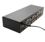 SY-EXT32019 4x4 VGA-Audio Matrix Switch Accessory Box with Remote Control, Black