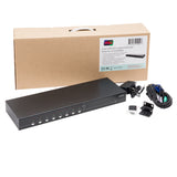 8-Port USB PS/2 Combo KVM Switch