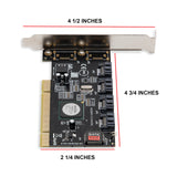 SATA II 4 x PCI RAID Host Controller Card SY-PCI40010