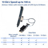 10 Gigabit M.2 M Key Ethernet Network Expansion Card