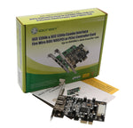 SY-PEX30016 3 Port IEEE 1394 Firewire 1394B & 1394A PCIe 1.1 x1 Card TI XIO2213B Chipset Requires Legacy Driver for Windows 8 10