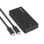 Thunderbolt 3 enclosures for a Single M.2 NVMe SSDs