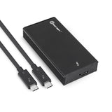 Thunderbolt 3 enclosures for a Single M.2 NVMe SSDs