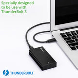 Thunderbolt 3 enclosures for a Single M.2 NVMe SSDs