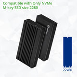 Thunderbolt 3 enclosures for a Single M.2 NVMe SSDs