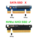 M.2 NGFF PCIe SSD to PCI Express 3.0 x4 Host Adapter Card - Support M.2 M-Key PCIe (NVMe or AHCI) Type 22110, 2280, 2260, 2242